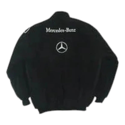 Mercedes Benz Mobil 1 Jacket Black - F1 Vintage Racewear