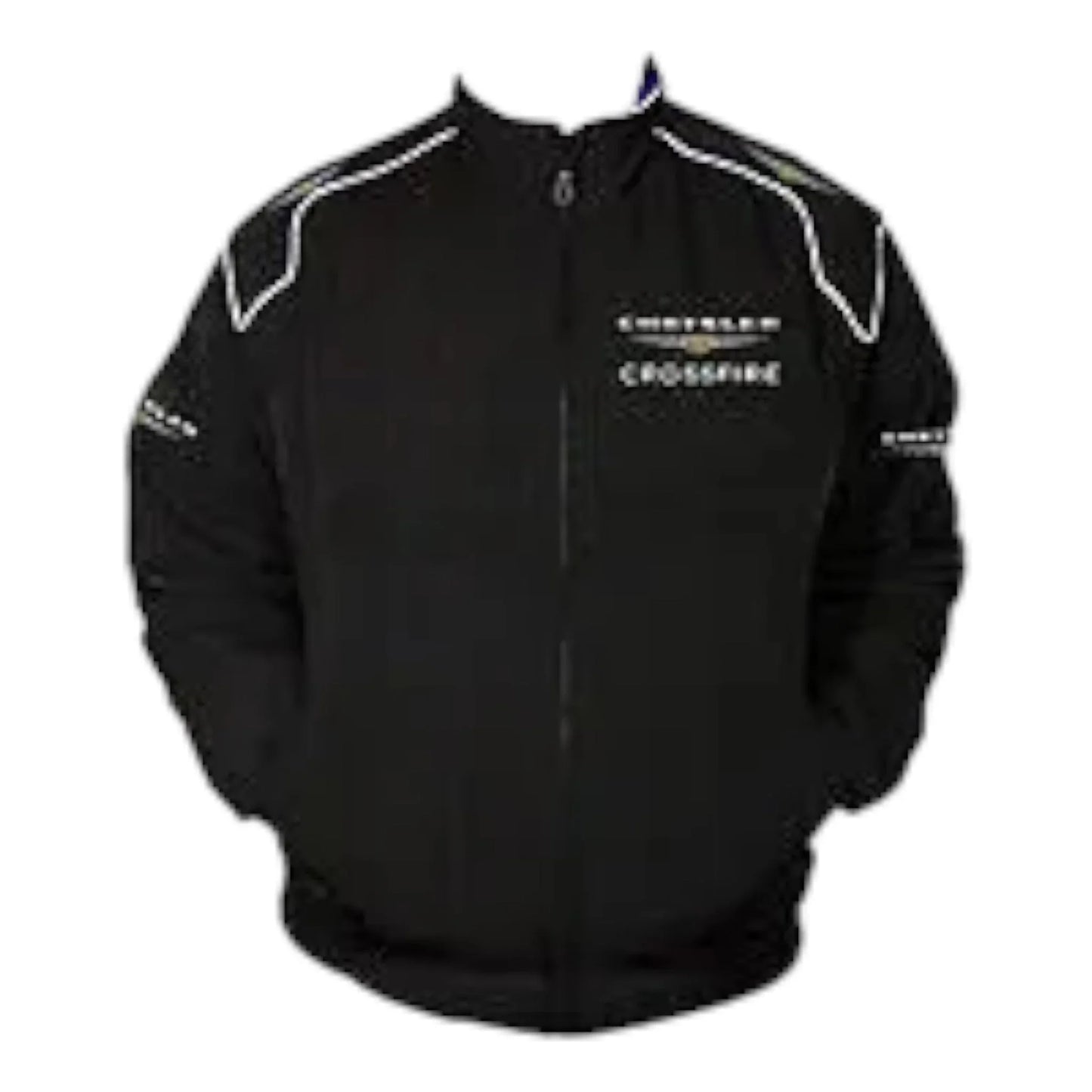 Chrysler Crossfire Racing Jacket Coat Black - F1 Vintage Racewear