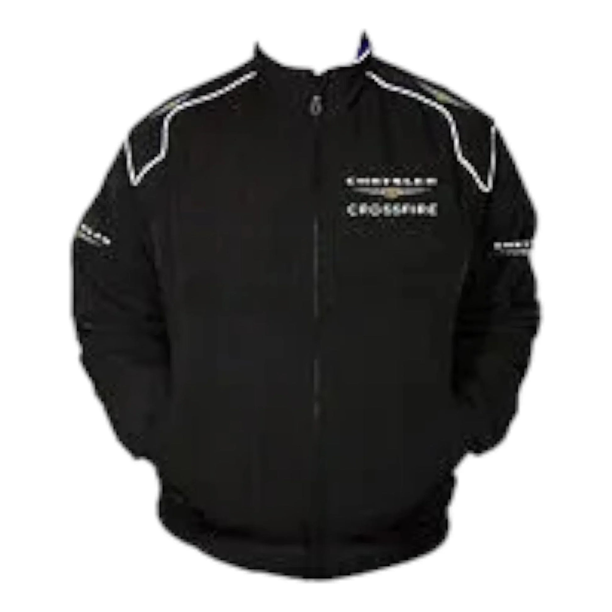 Chrysler Crossfire Racing Jacket Coat Black - F1 Vintage Racewear