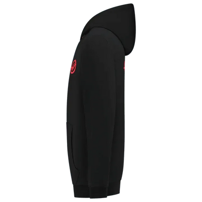 Haas Racing F1 Logo Hoodie - Black - F1 Vintage Racewear