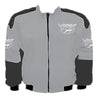 Viper Fangs Racing Jacket Light Gray and Dark Gray - Vintage F1 Racewear