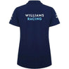 Williams Racing Women's Team Media Polo Shirt-Blue - Vintage F1 Racewear