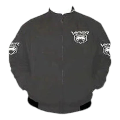 Viper SRT-10 Racing Jacket Dark Gray - F1 Vintage Racewear
