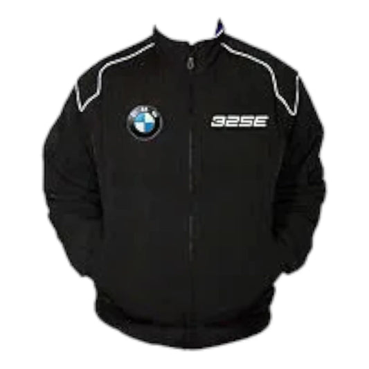 BMW 325E Racing Jacket Black - F1 Vintage Racewear