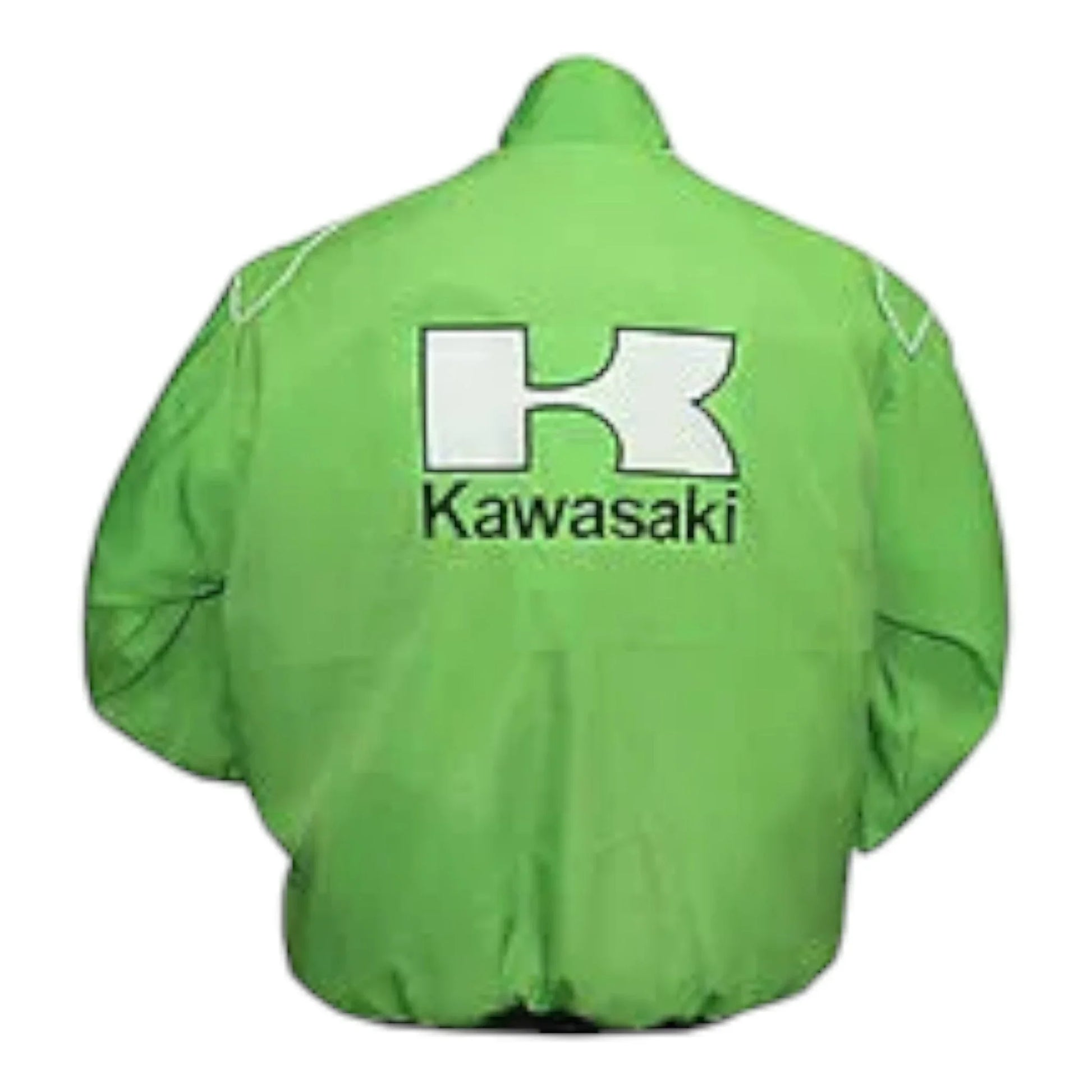Kawasaki Motorcycle Jacket Light Green - F1 Vintage Racewear