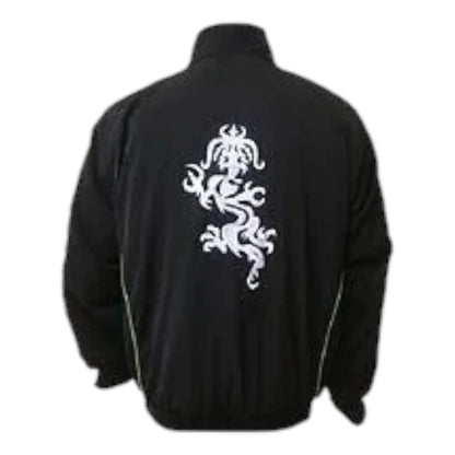 Kawasaki Ninja G-Shock Motorcycle Jacket Black - F1 Vintage Racewear