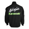 Kawasaki Ninja Motorcycle Jacket Black - F1 Vintage Racewear