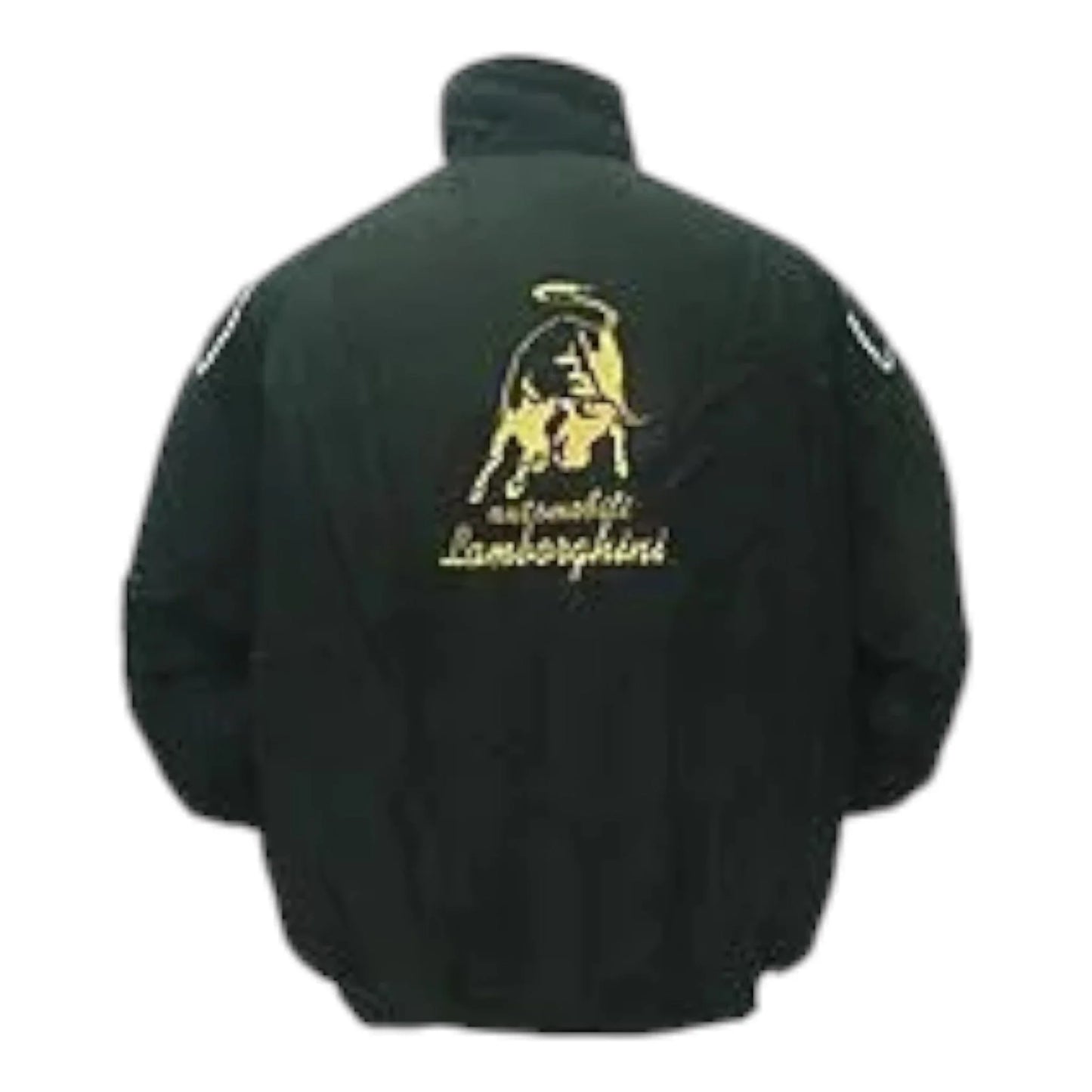 Lamborghini Racing Jacket Black - F1 Vintage Racewear