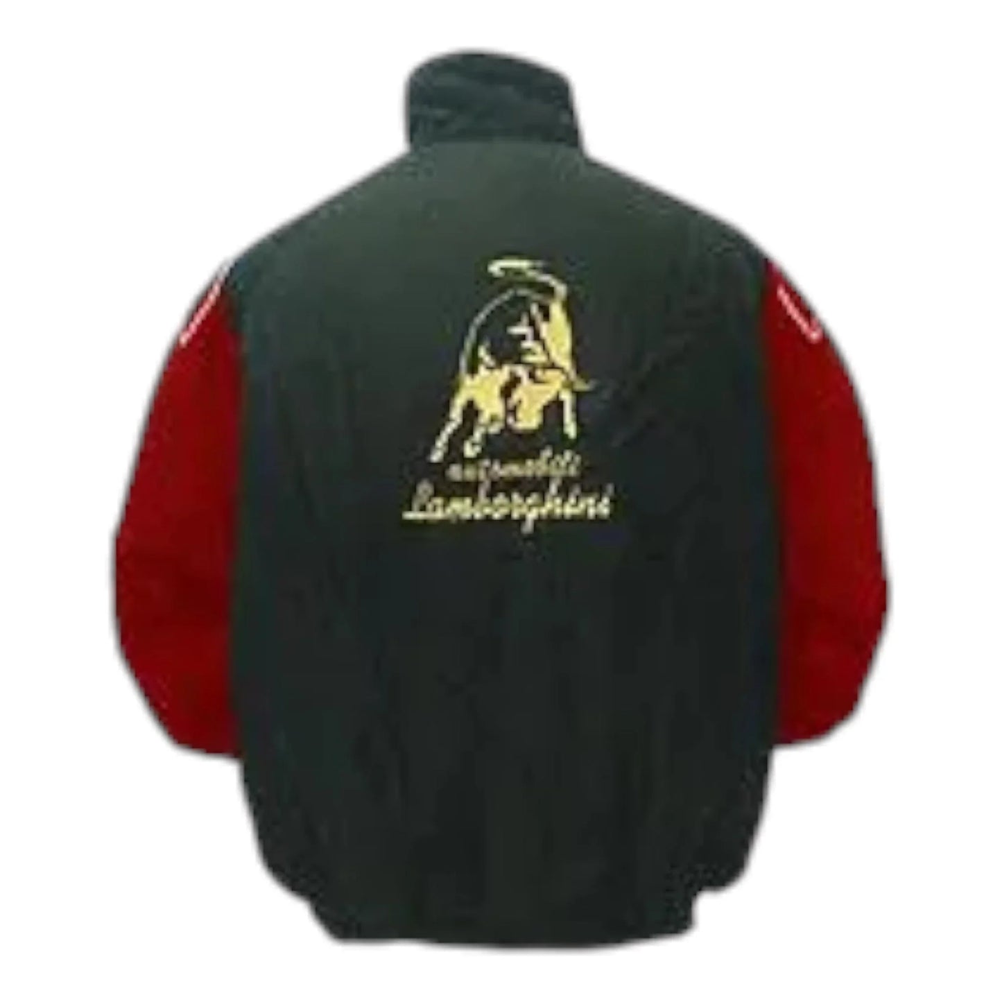 Lamborghini Racing Jacket Black and Red - F1 Vintage Racewear