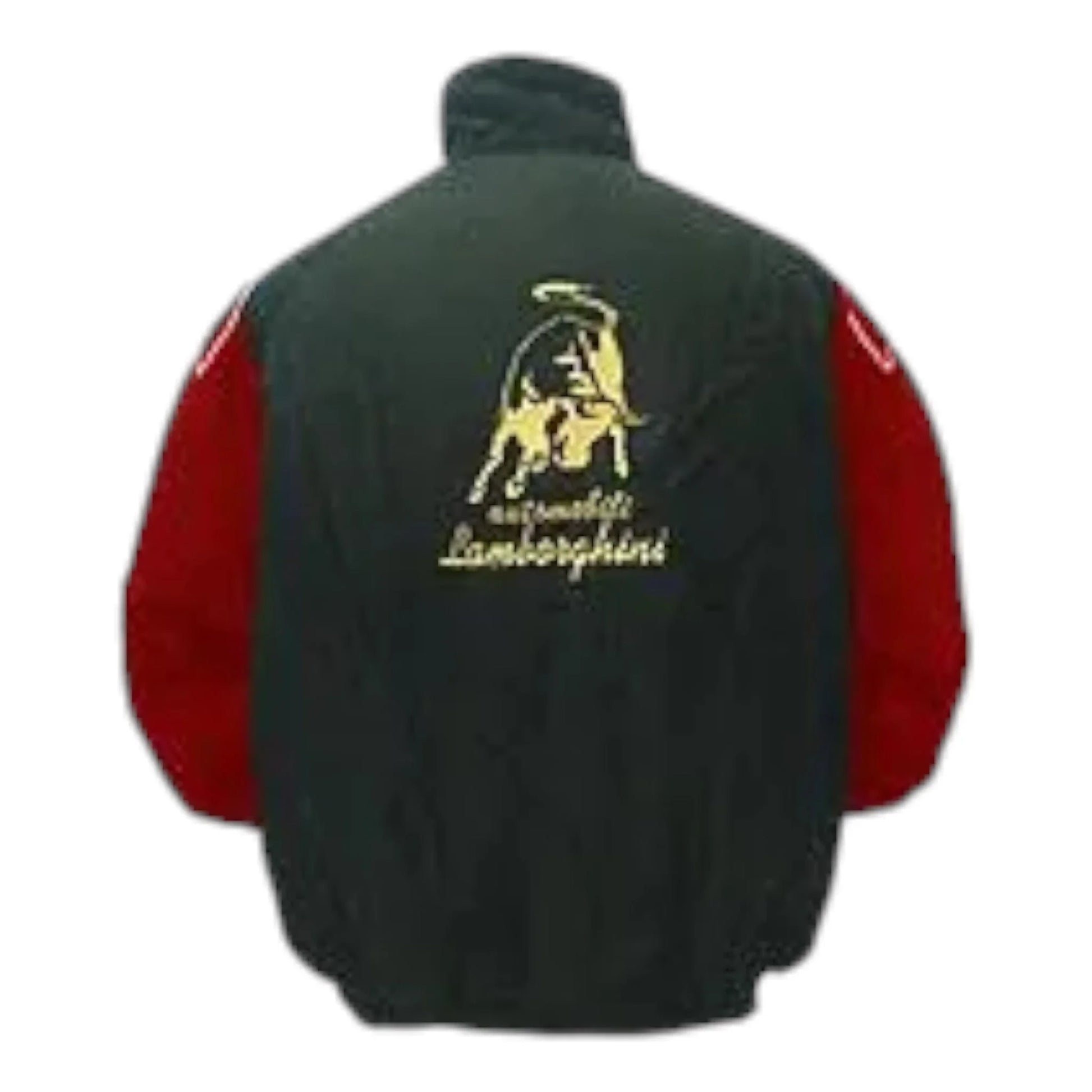Lamborghini Racing Jacket Black and Red - F1 Vintage Racewear