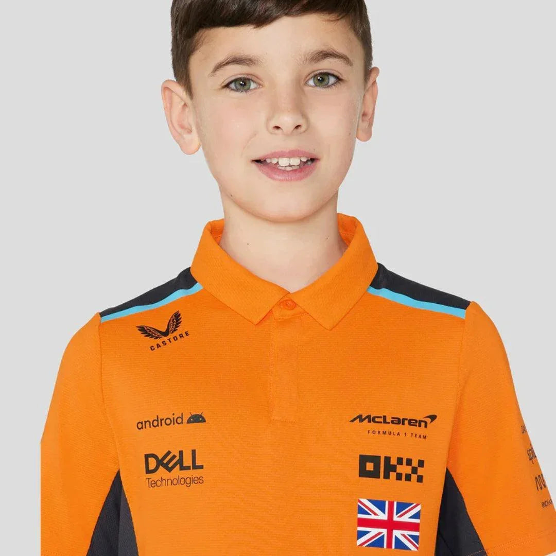 AUTUMN GLORY JUNIOR McLAREN POLO SHIRT NORRIS