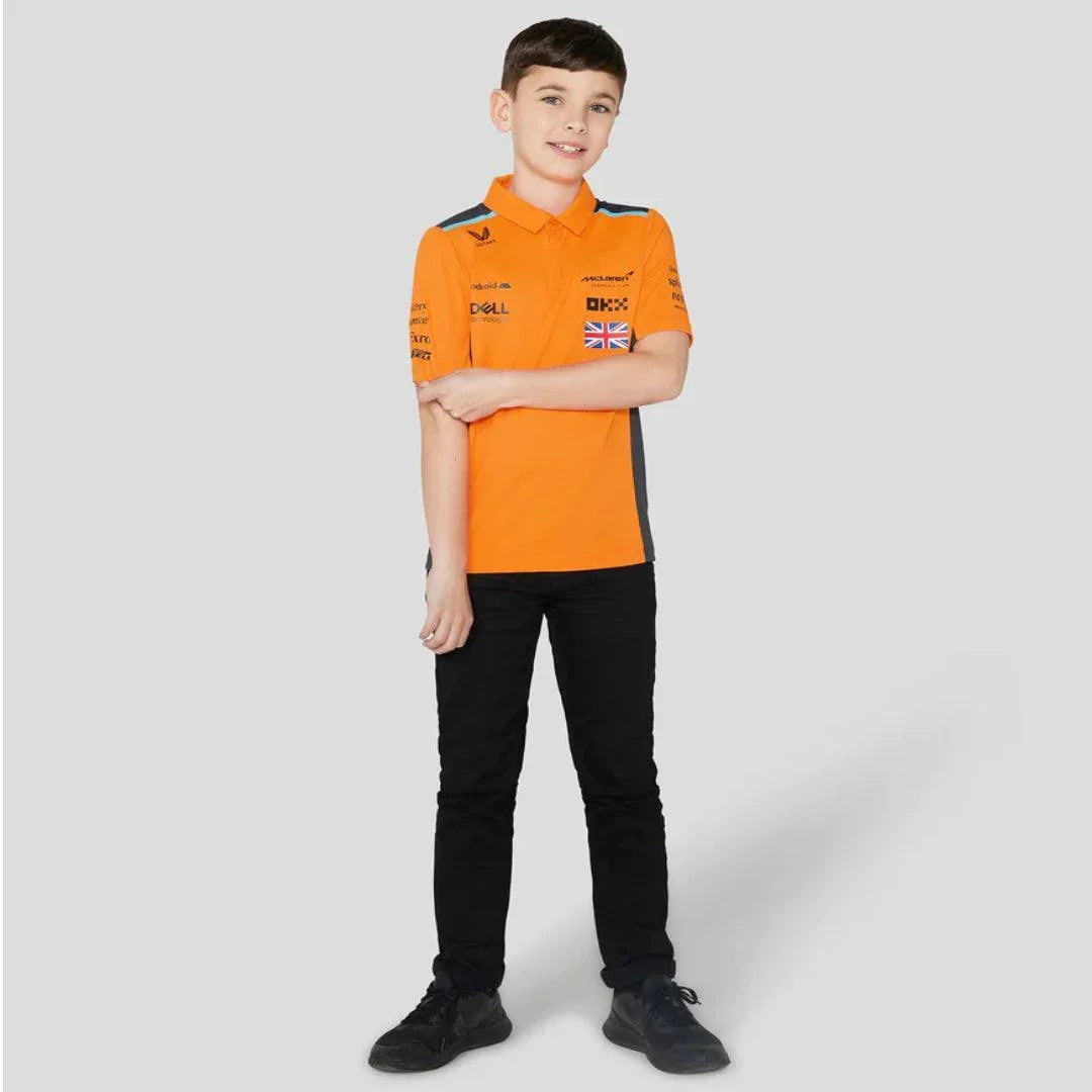 AUTUMN GLORY JUNIOR McLAREN POLO SHIRT NORRIS
