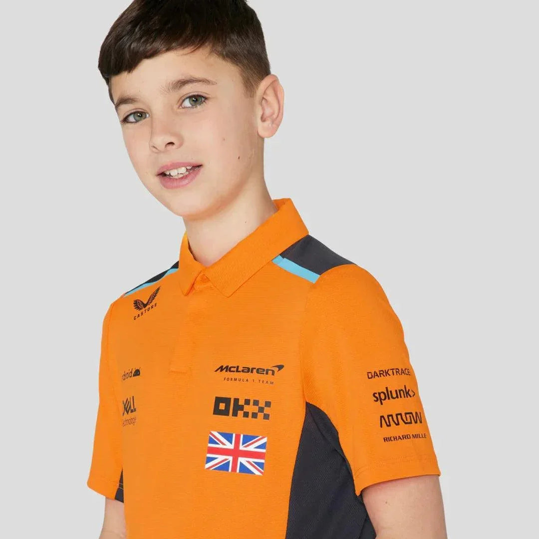 AUTUMN GLORY JUNIOR McLAREN POLO SHIRT NORRIS
