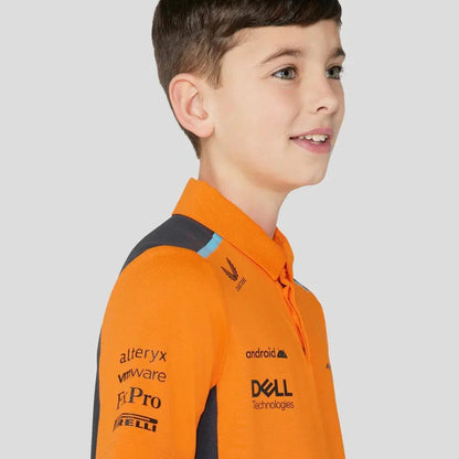 AUTUMN GLORY JUNIOR McLAREN POLO SHIRT NORRIS