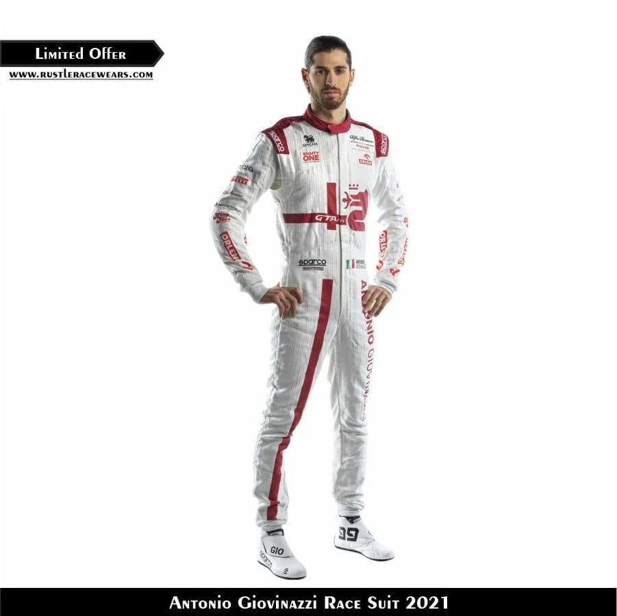 Alfa Romeo New Antonio Giovinazzi 2021 Race Suit