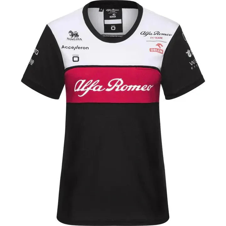 Alfa Romeo Racing F1 2022 Women's Team T-Shirt - Black