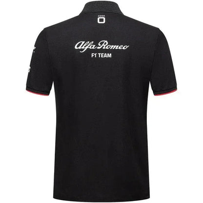 Alfa Romeo Racing F1 2023 Kids Team Polo Shirt- Black