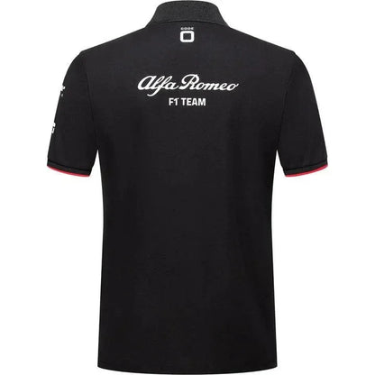 Alfa Romeo Racing F1 2023 Men's Team Polo Shirt - Black