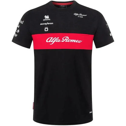 Alfa Romeo Racing F1 2023 Men's Team T-Shirt - Black