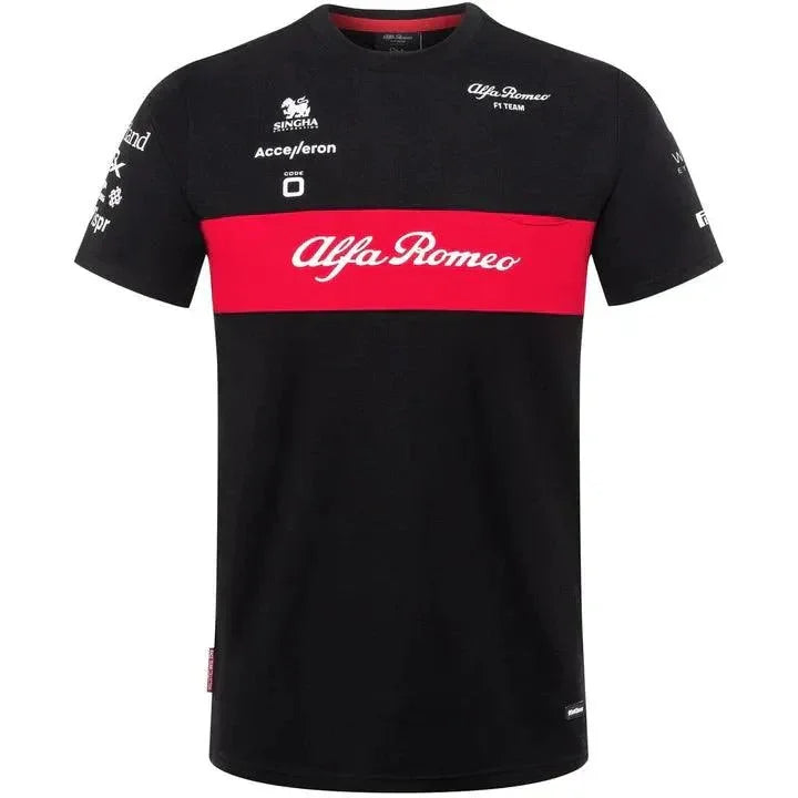 Alfa Romeo Racing F1 2023 Men's Team T-Shirt - Black