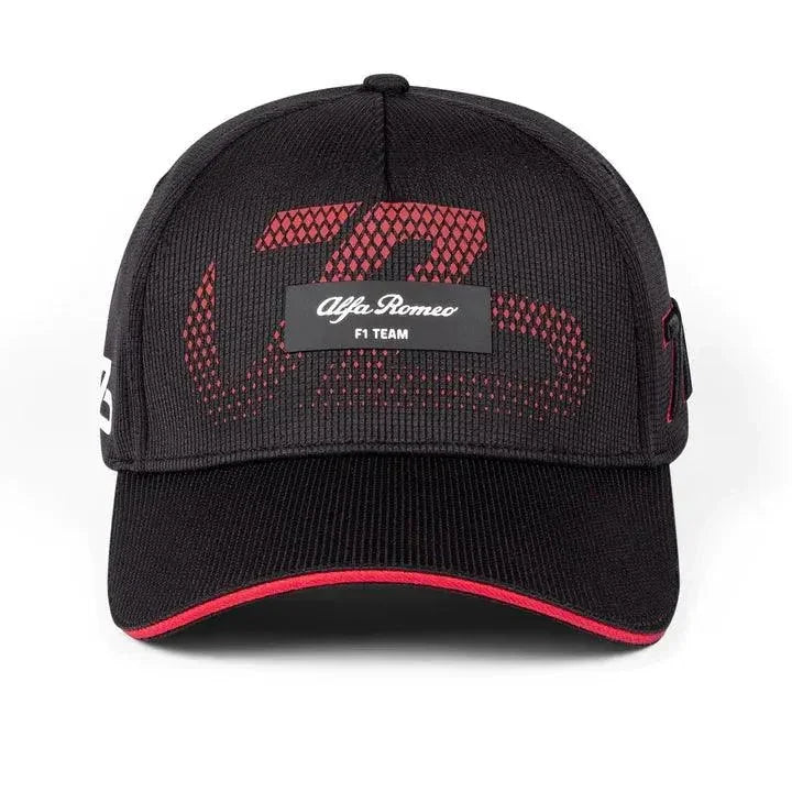 Alfa Romeo Racing F1 2023 Special Edition Valtteri Bottas #77 Team Hat - Black