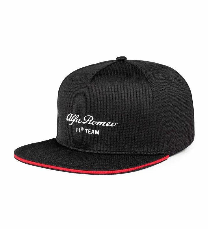 Alfa Romeo Racing F1 2023 Team Black Flat Brim Hat