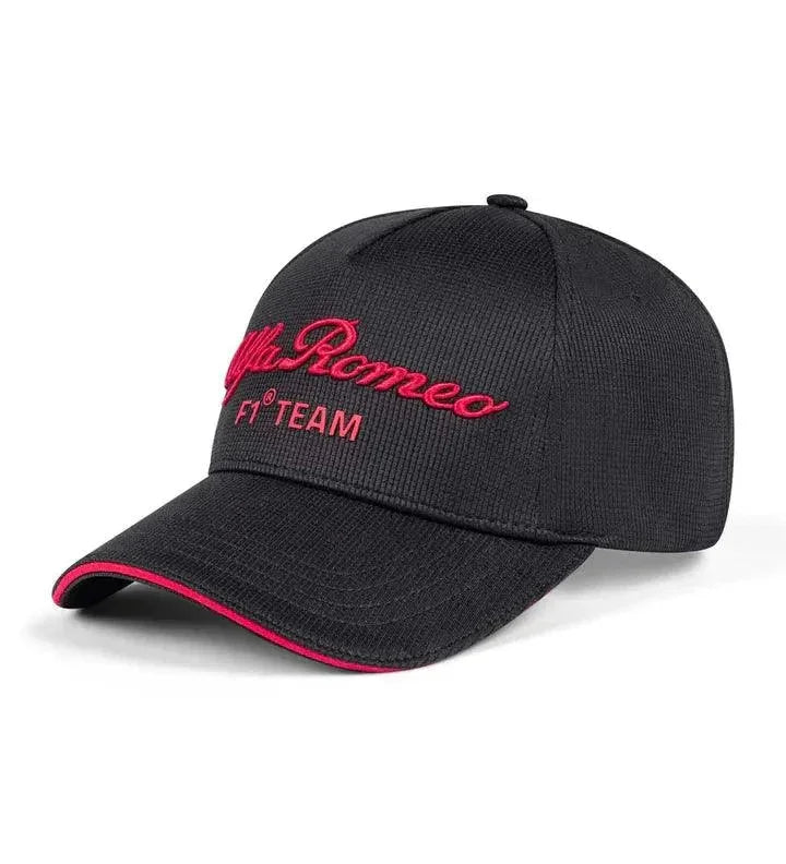 Alfa Romeo Racing F1 2023 Team Black Flat Brim Hat