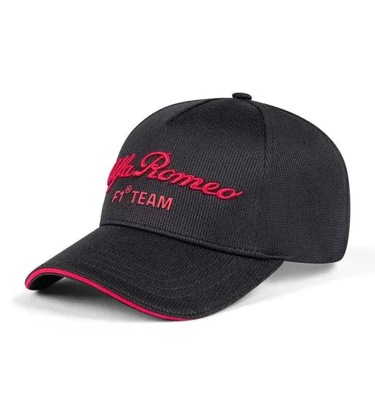 Alfa Romeo Racing F1 2023 Team Black Flat Brim Hat