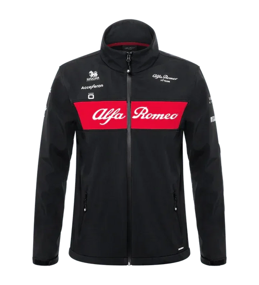 Alfa Romeo Racing F1 2023 Women's Team Softshell Jacket - Black