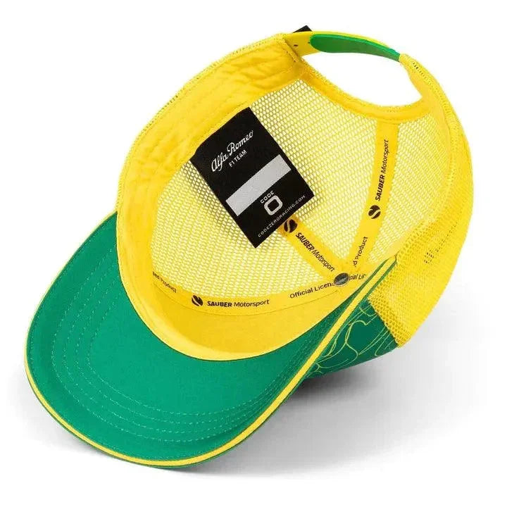 Alfa Romeo Racing F1 Australia Boonie Trucker Hat- Green