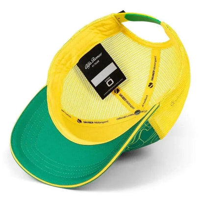 Alfa Romeo Racing F1 Australia Boonie Trucker Hat- Green