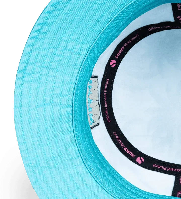 Alfa Romeo Racing F1 Limited Edition Miami GP Bucket Hat - Turqouise