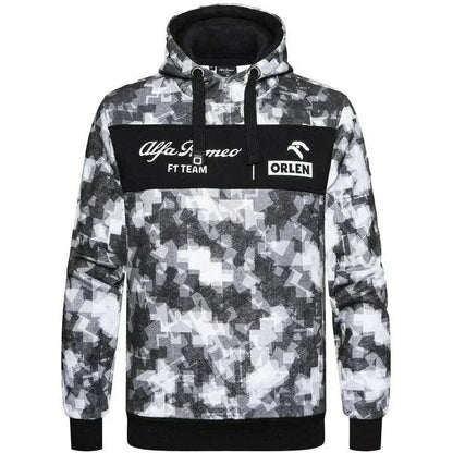 Alfa Romeo Racing F1 Men’s Camo Hoodie