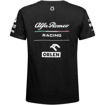 Alfa Romeo Racing F1 Men's Essential T-Shirt- Black