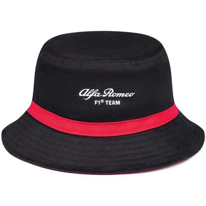 Alfa Romeo Racing F1 Team Bucket Hat- Black