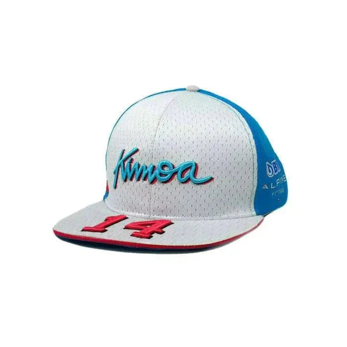 Alpine Racing F1 2022 Kimoa Team Fernando Alonso Miami GP Hat - White