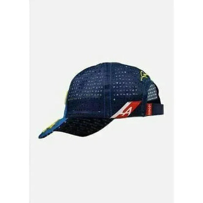 Alpine Racing F1 Kimoa Team Fernando Alonso Spain GP Hat - Blue