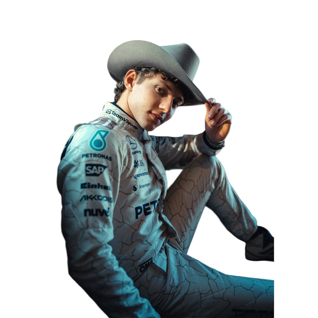 Andrea Kimi Antonelli 2025 Mercedes F1 Race Suit - US GP - F1 Vintage Racewear