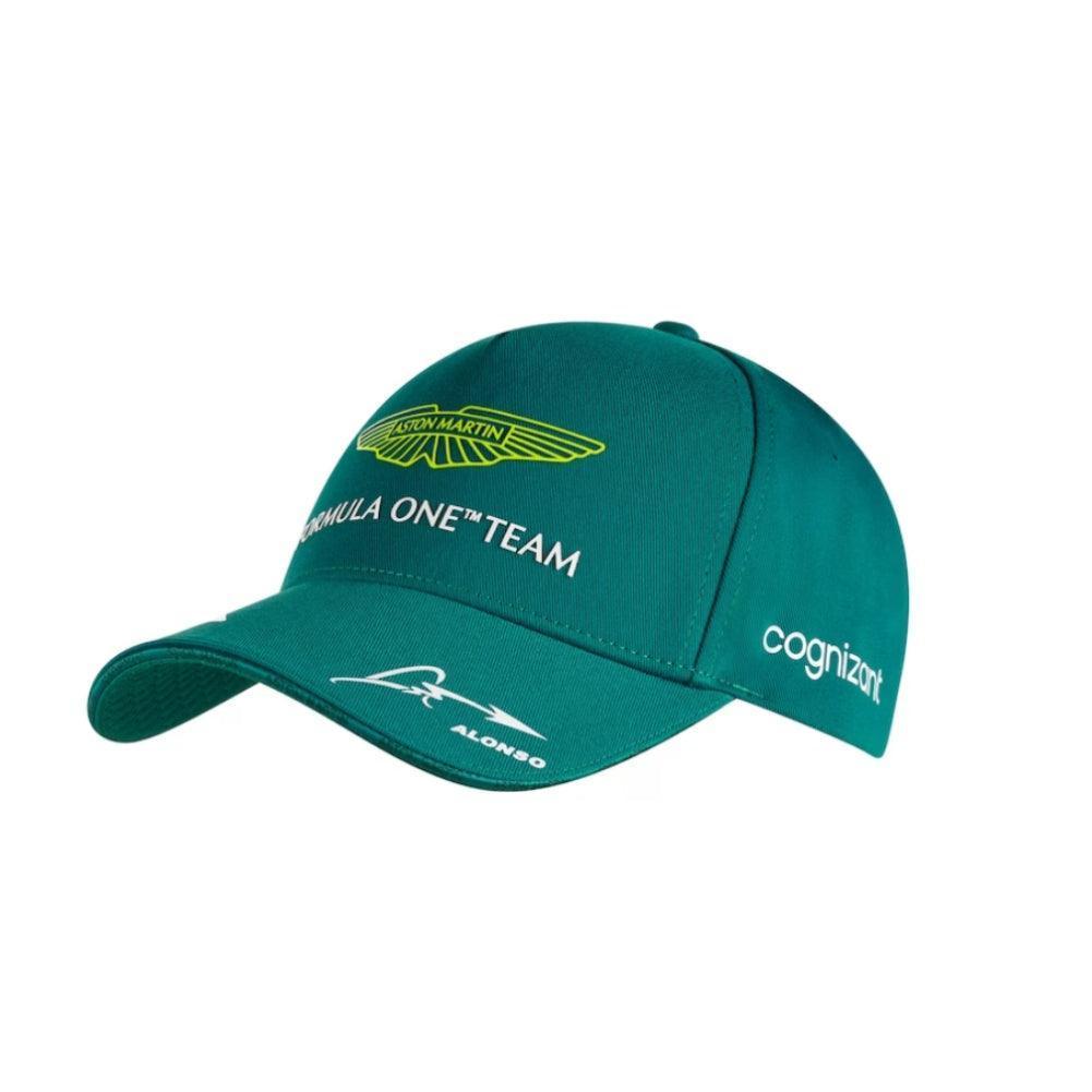 Aston Martin Aramco Cognizant F1 2023 Official Fernando Alonso Team Cap - Green