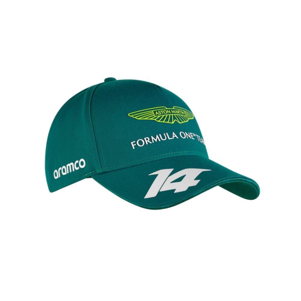 Aston Martin Aramco Cognizant F1 2023 Official Fernando Alonso Team Cap - Green