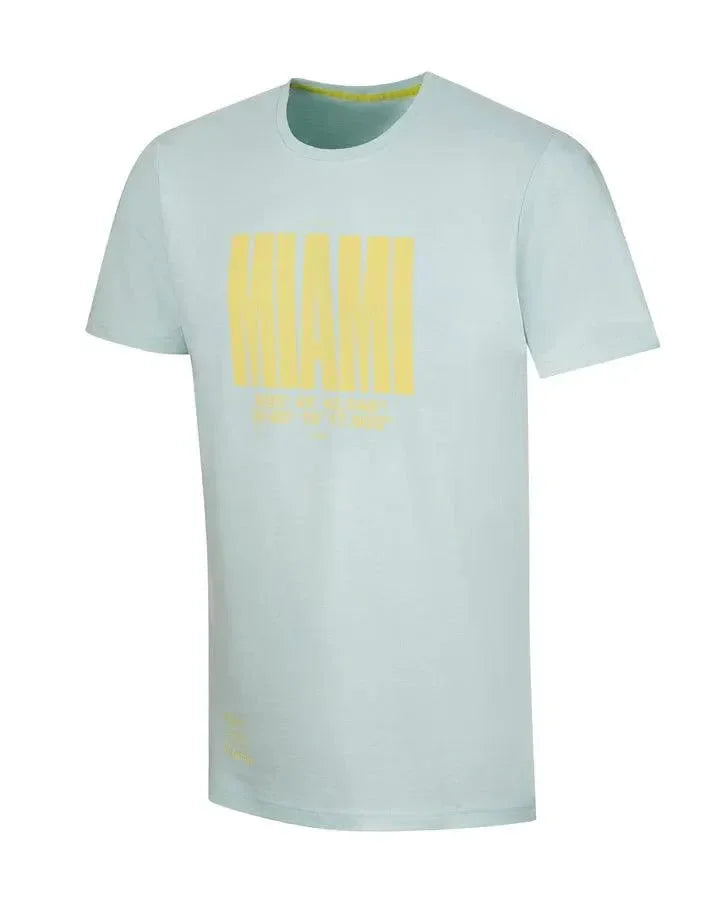 Aston Martin Cognizant F1 2023 Limited Edition Miami GP T-Shirt - Pastel Green