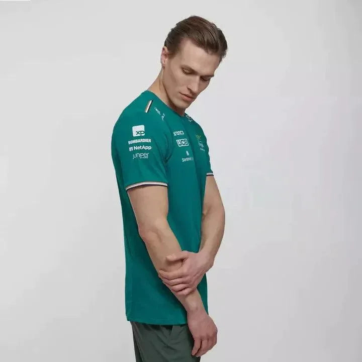 Aston Martin Cognizant F1 2023 Men's Team T-Shirt- Green