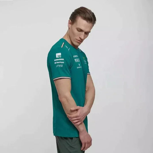 Aston Martin Cognizant F1 2023 Men's Team T-Shirt- Green