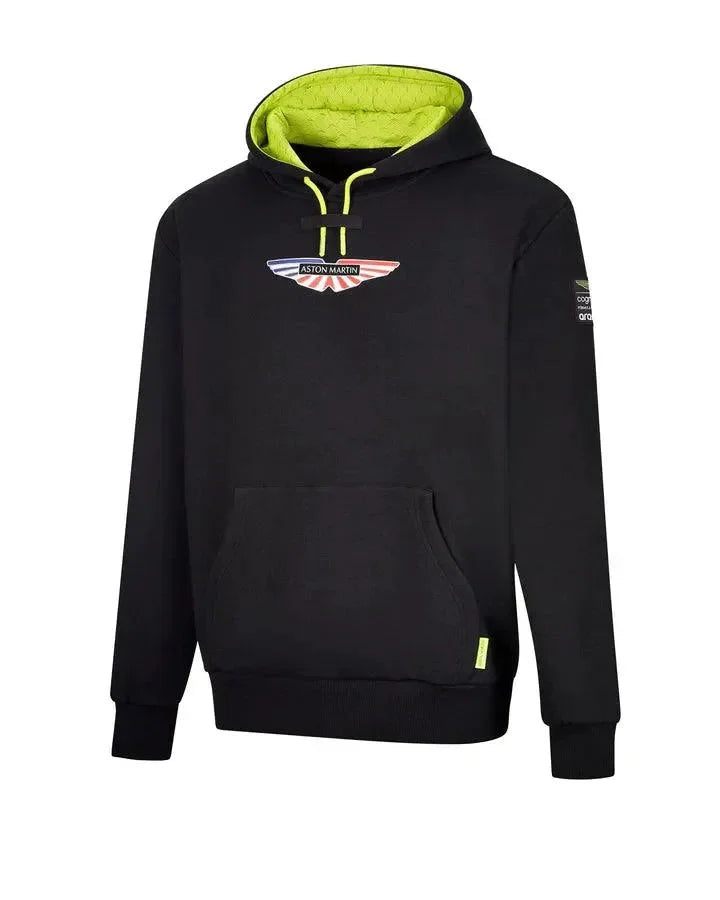 Aston Martin Cognizant F1 2023 USA GP Men's Hoodie- Black