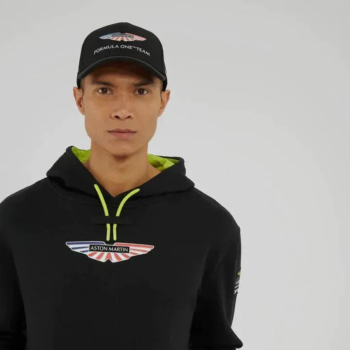 Aston Martin Cognizant F1 2023 USA GP Men's Hoodie- Black