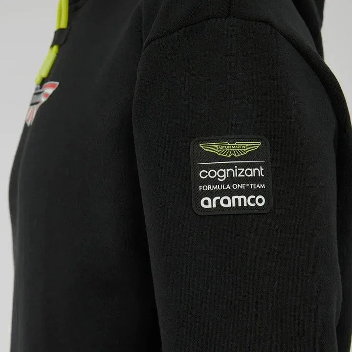 Aston Martin Cognizant F1 2023 USA GP Men's Hoodie- Black