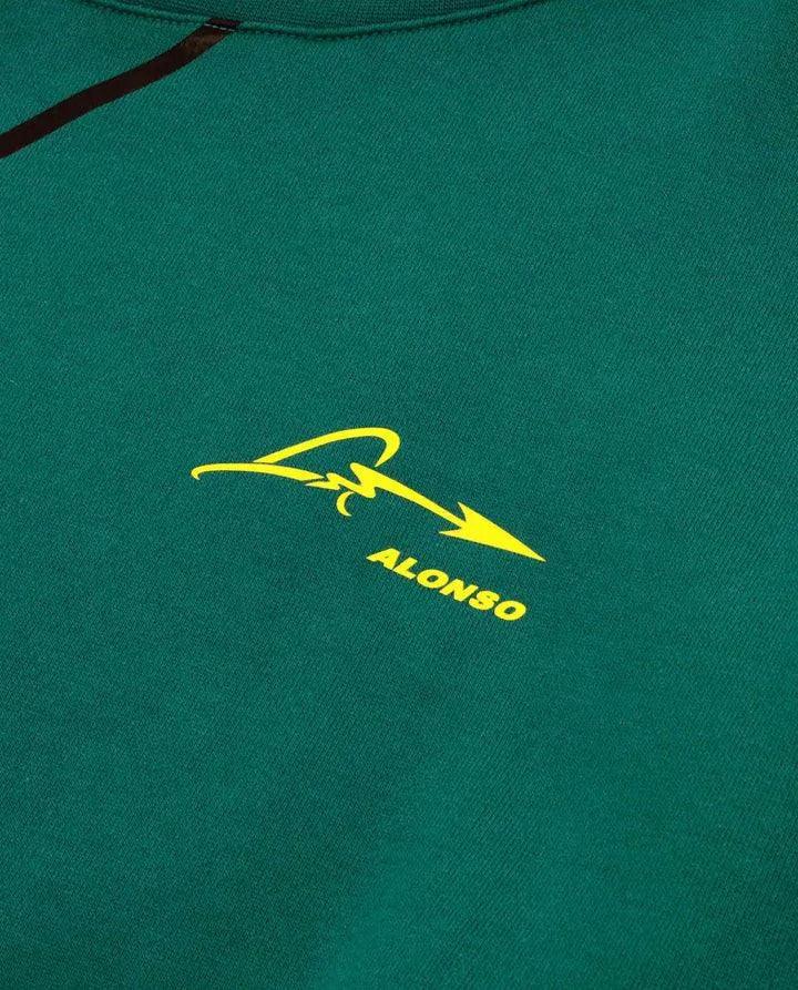 Aston Martin Cognizant F1 Kimoa Fernando Alonso Men's Lifestyle Sweater - Green