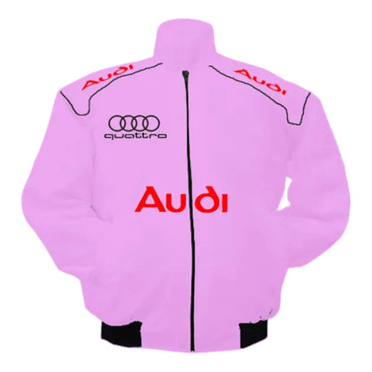 Audi Racing Jacket Pink - F1 Vintage Racewear