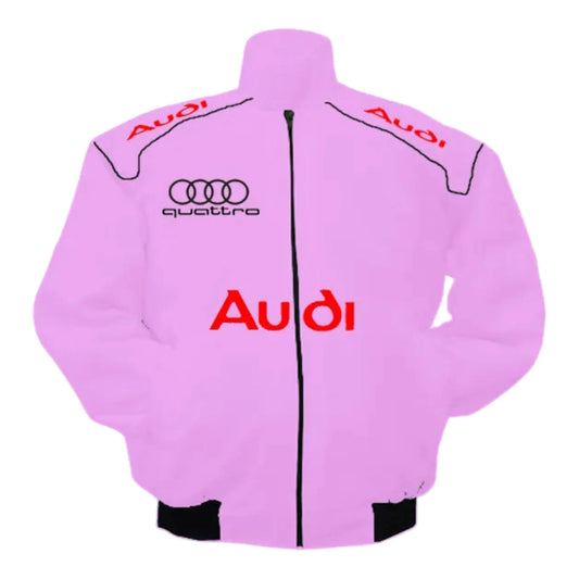 Audi Racing Jacket Pink - F1 Vintage Racewear