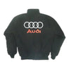 Audi Racing Jacket Light Gray and Black - Vintage F1 Racewear